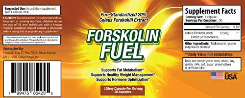 Avantages Annoncés de Forskolin Fuel
