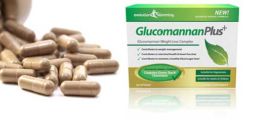 Glucomannan Plus – Absorbe l’eau à l’intérieur de l’estomac pour que vous vous sentiez rassasié